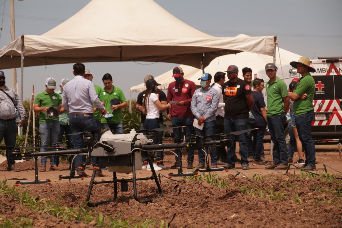 Demostración de drones